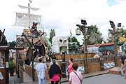 Wildwasserbahn "Piraten Fluss" auf dem Gäubodenfest in Straubing 2019 (@Foto: Martin Schmitz)